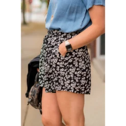 Floral Fun Tie Waist Shorts 31 Floral Fun Tie Waist Shorts -Women's Clothing Store BB 3285 76a66d87 d5ef 4d8c aa32 b0c363c9c9dd