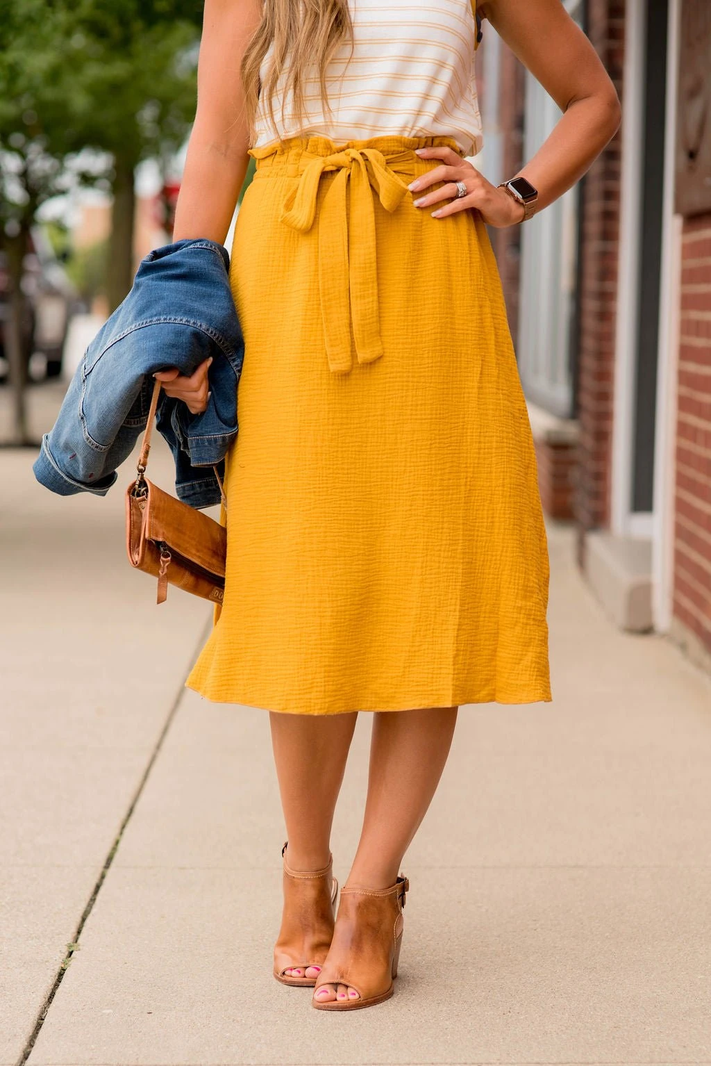 Tie Midi Skirt 4 Tie Midi Skirt - Image 4