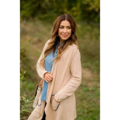 Striped Waterfall Cardigan -Women's Clothing Store BB 3313 40fd4f8c b8e2 4cb0 a030 e9f233e0bbb9