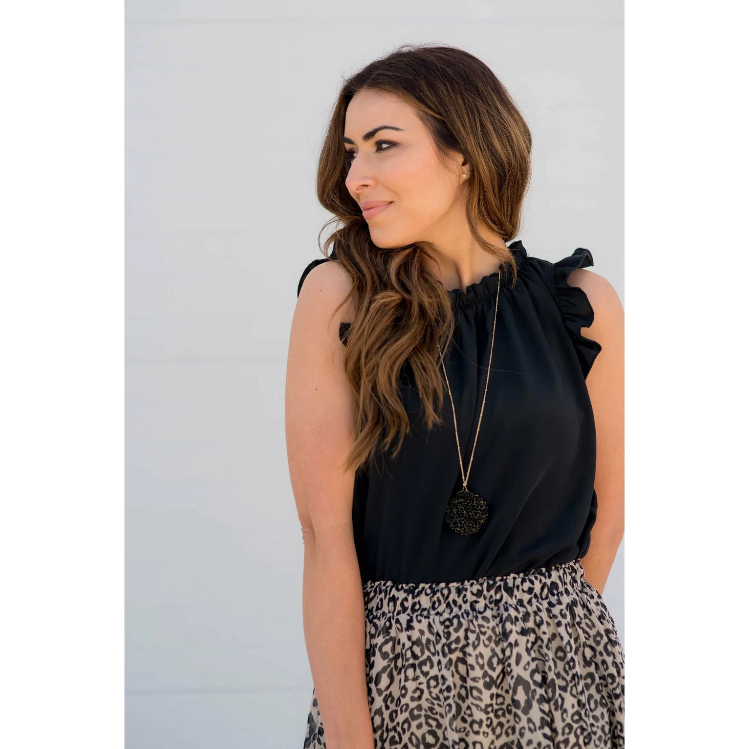 Cinched Ruffle Tank 3 Cinched Ruffle Tank - Image 3