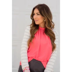 Floral Trimmed Pocket Cardigan -Women's Clothing Store BB 3380 b6082393 e2c7 4f93 9b4b 7ae38078789a