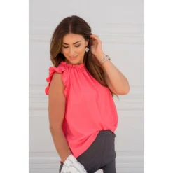 Cinched Ruffle Tank 37 Cinched Ruffle Tank -Women's Clothing Store BB 3386 1e39e7fb 184b 44d9 9866 f5fd32a7b432