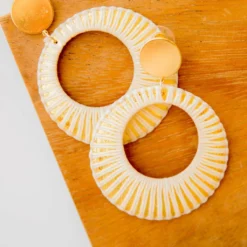 Coastal Girl Hoop Earrings