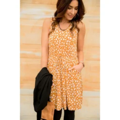 Spotted Tie Tank Dress -Women's Clothing Store BB 3393 577f983c 3d11 4633 b147 3786851e7118 489653