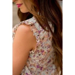Watercolor Floral Ruffle Trim Tank 31 Watercolor Floral Ruffle Trim Tank -Women's Clothing Store BB 3398 bea3129e 78e1 41f8 a5fd 0250d387410d