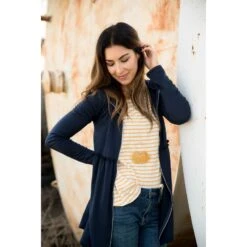 Striped Cotton Slub Tee -Women's Clothing Store BB 3406