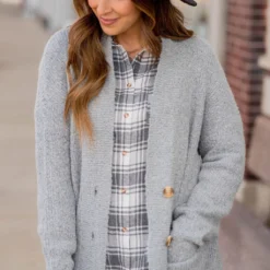 Boyfriend Button Cardigan -Women's Clothing Store BB 3418 2d92ff97 5349 43d7 9113 080cd98cdb45 698642