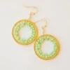 Day Dreamer Beaded Hoop Earrings