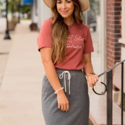 Double Stitched Drawstring Skirt -Women's Clothing Store BB 3526 e75fda9f 9dae 4cdc 9462 1dbdda8bb2d2 777502