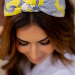 Watercolor Floral Knotted Headband