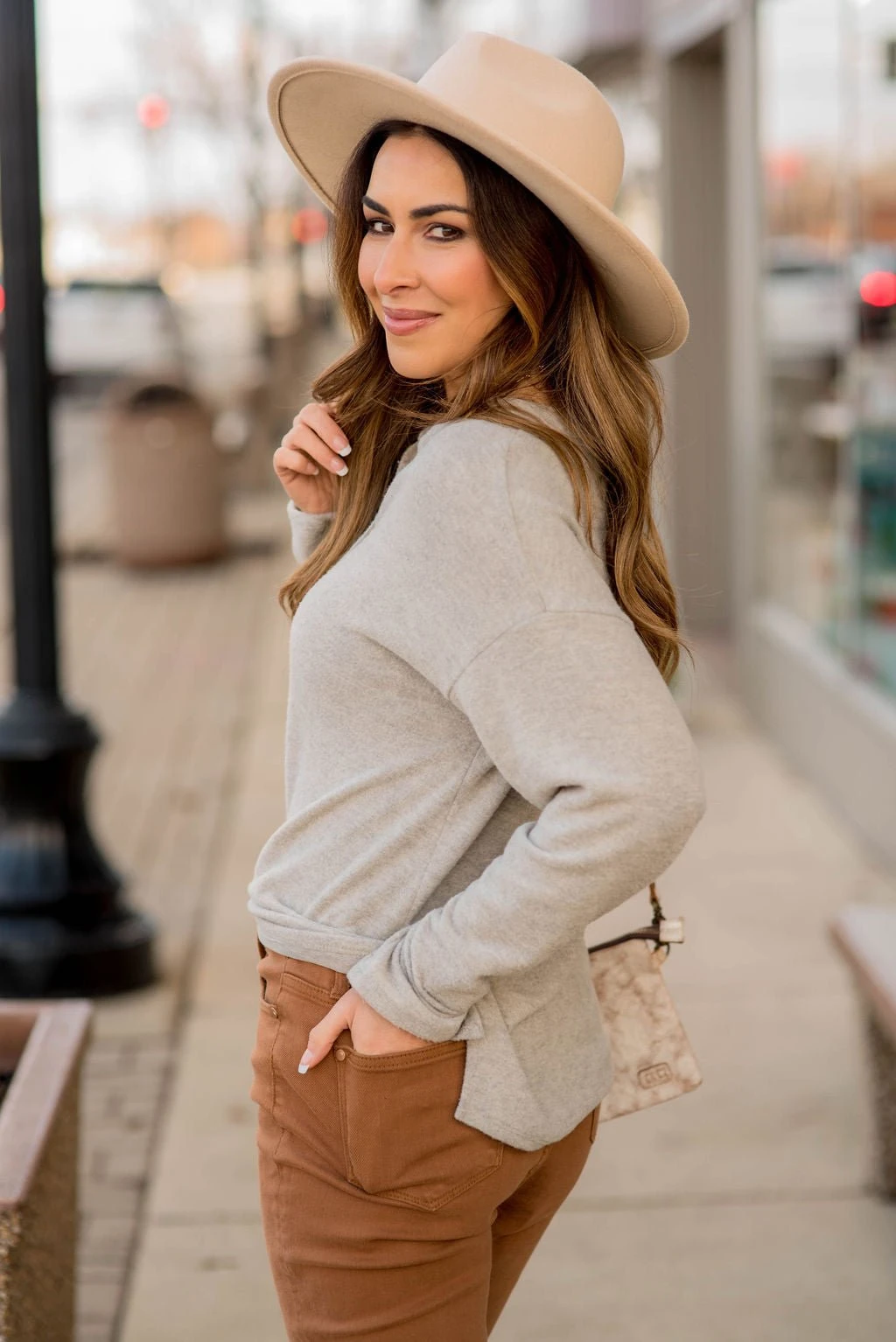 Button Down Long Sleeve Tee 18 Button Down Long Sleeve Tee - Image 18