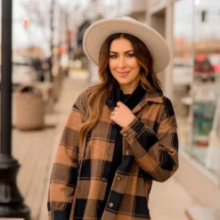 Brilliantly Beautiful Plaid Shacket -Women's Clothing Store BB 3582 8d86edc1 b0ec 4262 ac8a d2f63b300b1a 141988