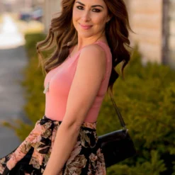 Fancy Floral Bottom Tank Maxi -Women's Clothing Store BB 3611 45372c13 1b22 4868 829f af6435f76da3 774754