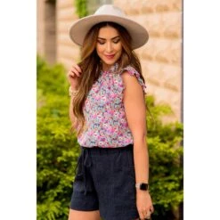 Pocket Front Shorts -Women's Clothing Store BB 3625 6c0ac9b8 5b5b 47d0 add9 a0b5c8afeac8