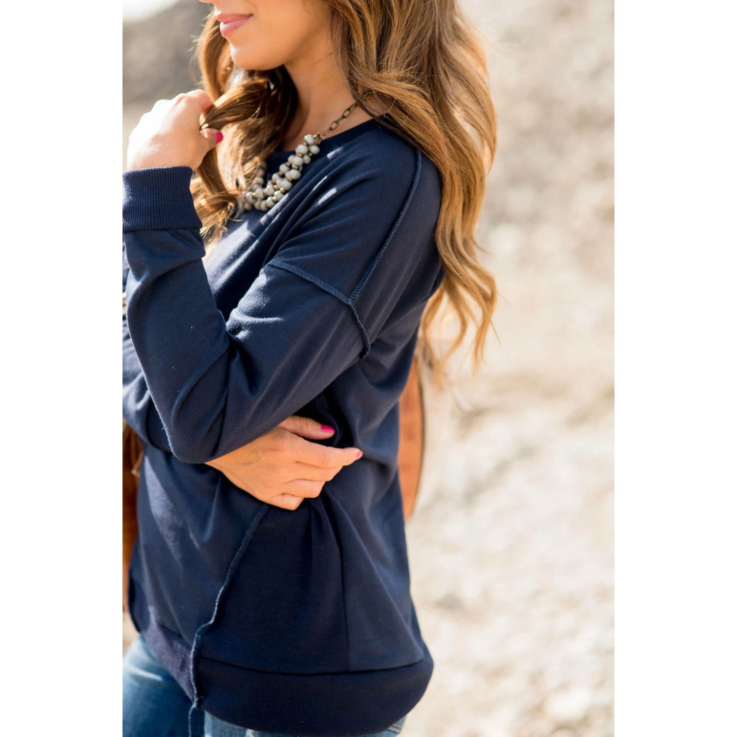 Raw Trimmed Stitched Sweatshirt 13 Raw Trimmed Stitched Sweatshirt - Image 13