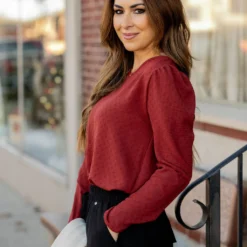 Stitched Dots Gathered Shoulder Blouse 26 Stitched Dots Gathered Shoulder Blouse -Women's Clothing Store BB 3641 6815fa94 1802 41e2 84cb 92384b3befd3