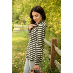 Striped Button Neck Sweatshirt 22 Striped Button Neck Sweatshirt -Women's Clothing Store BB 3654 c8224cbe b0d8 4643 a08a abc8e5b80846