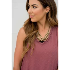 Micro Textured Dot Ruffle Tunic Dress -Women's Clothing Store BB 3721 21d3ca55 3e8f 4adb b8ce 29395a9d8c3b