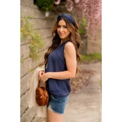 Diamond Cut Out V-Neck Tank -Women's Clothing Store BB 3776 0f4654ae a0db 4f2a 94f1 39ef37df854e