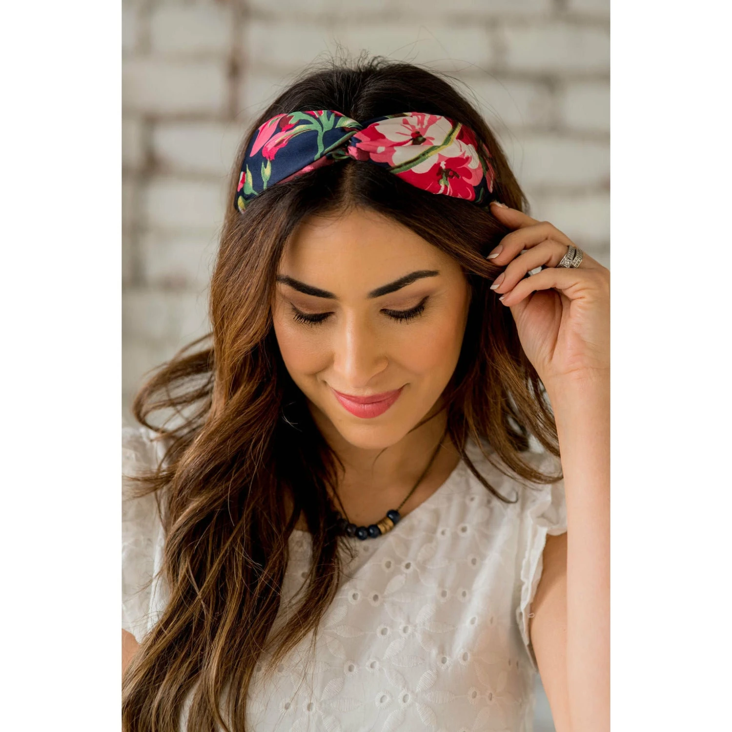 Full Bloom Knotted Headband 2 Full Bloom Knotted Headband - Image 2
