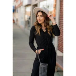 Day Out Long Sleeve Jumpsuit -Women's Clothing Store BB 3889 d107f413 ff1e 4b02 9c5b f4ce3ec6463c