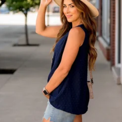 Subtle Micro Dot Tank -Women's Clothing Store BB 3897 eb5f9023 551d 4c8c 87dd ea2c1d6b8d78 417480