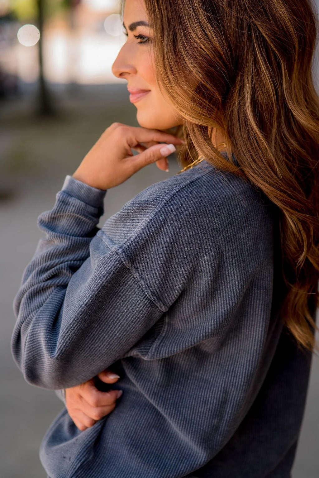 Here Comes The Sun Ribbed Graphic Crewneck 13 Here Comes The Sun Ribbed Graphic Crewneck - Image 13