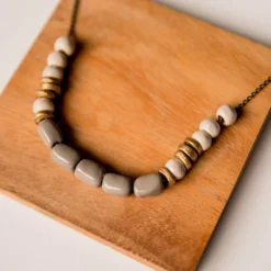 Bel Koz Assorted Beads Clay Necklace