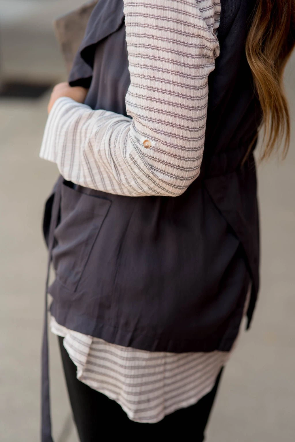 Tie Waist Vest 8 Tie Waist Vest - Image 8