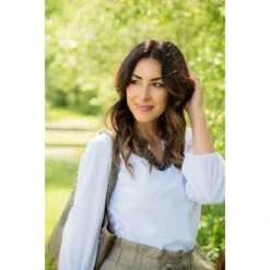 All The Details Ruffle Blouse