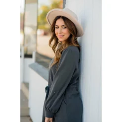 Tie Waist Pocket Sweatshirt Dress -Women's Clothing Store BB 3967 87443345 8a3b 4eb9 9ba5 480c8e50379f