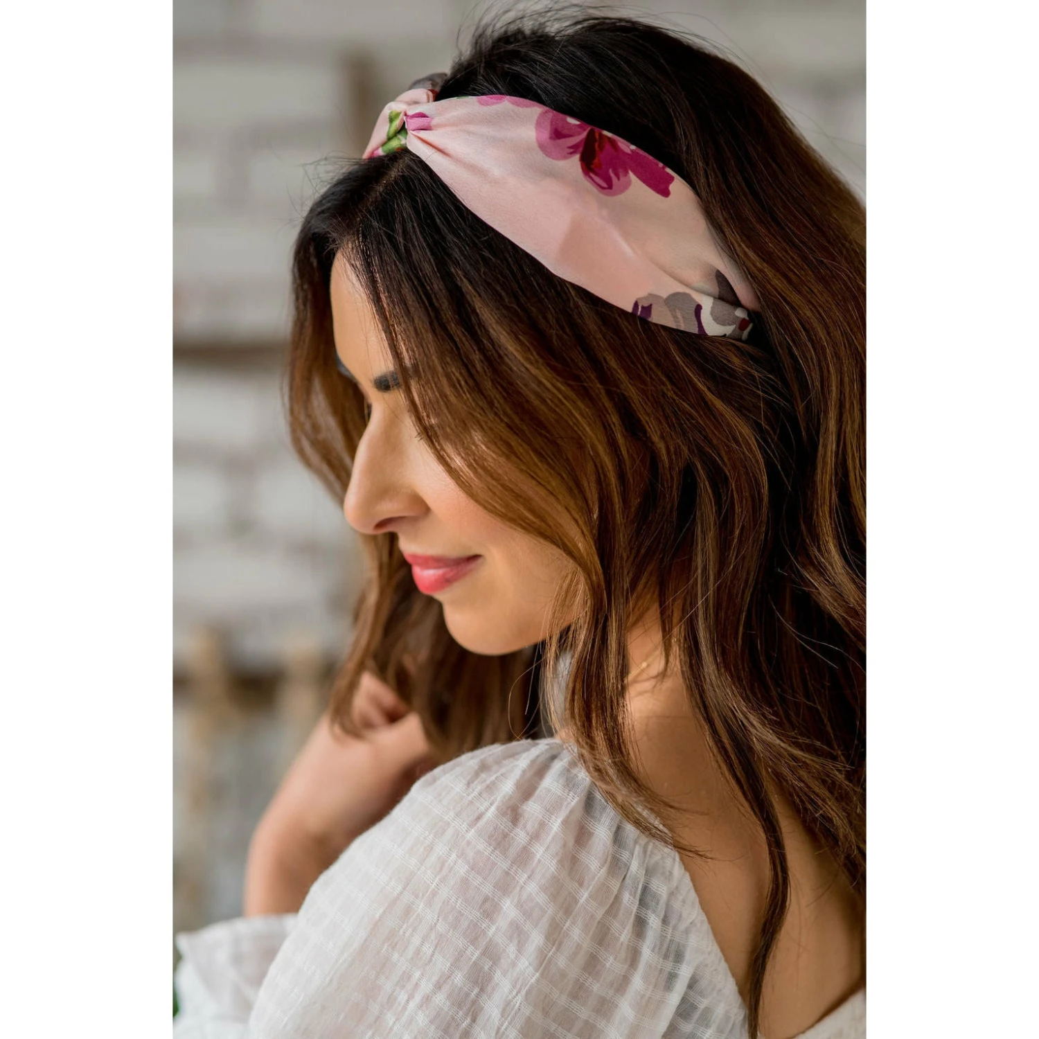 Full Bloom Knotted Headband 1 Full Bloom Knotted Headband