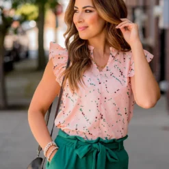 Splattered Flutter Trim V Tank