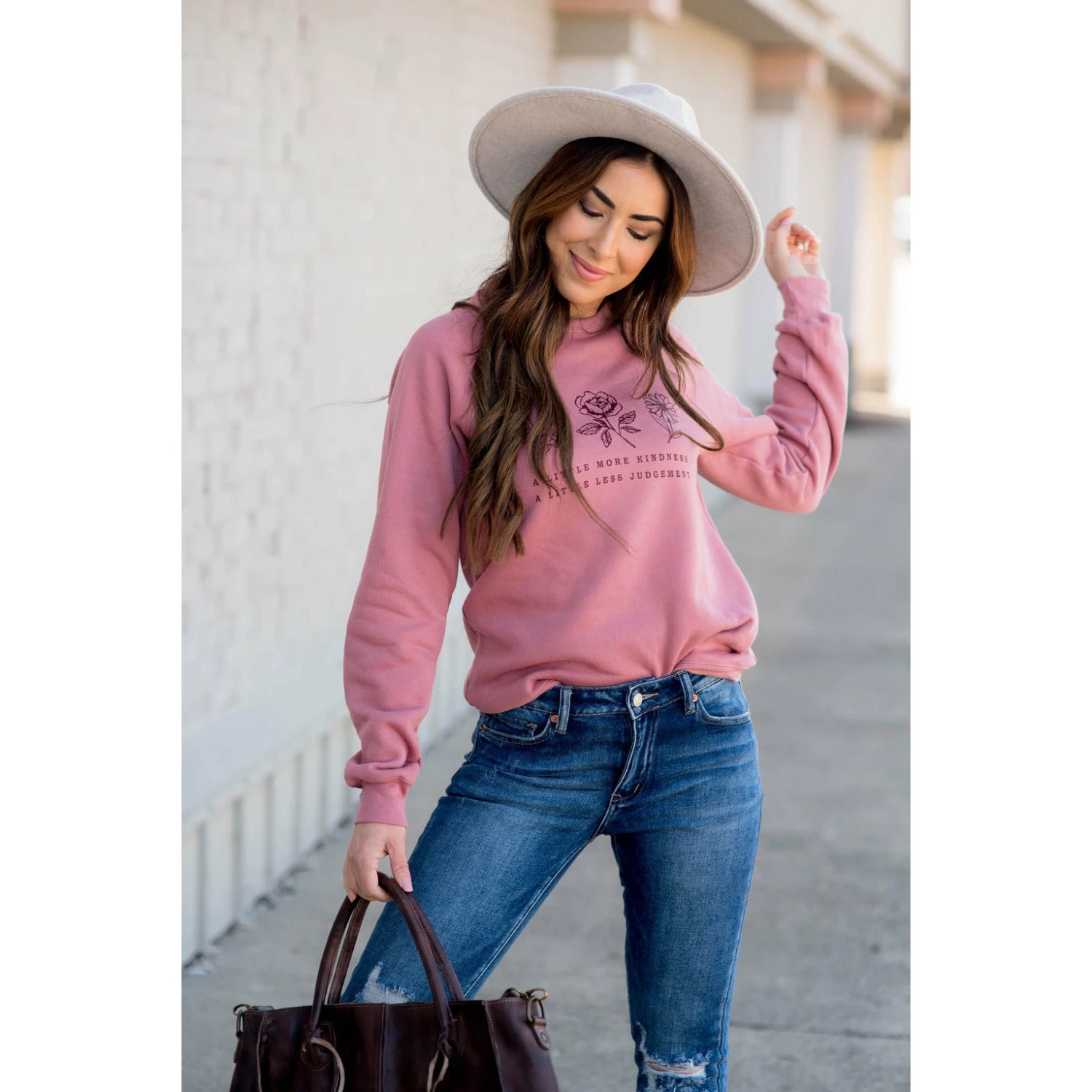 A Little More Kindness Graphic Crewneck 6 A Little More Kindness Graphic Crewneck - Image 6