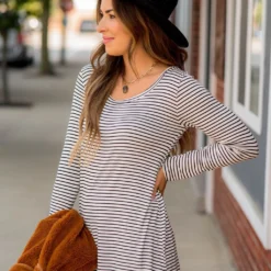 Thin Single Stripe Long Sleeve Tee 8 Thin Single Stripe Long Sleeve Tee -Women's Clothing Store BB 4010 253c5f80 e385 4248 ba3e 7091f0240230 432345