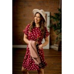 Pretty In Polka Dots Dress -Women's Clothing Store BB 4013 2c5e8153 d3ba 4a7c a709 cc2a133fe3be
