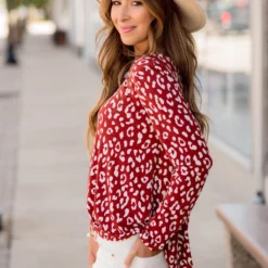 Cheetah Long Sleeve Top -Women's Clothing Store BB 4044 bacab07b ad79 4582 b177 d2d432094535 257902