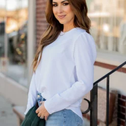 Stitched Dots Gathered Shoulder Blouse 30 Stitched Dots Gathered Shoulder Blouse -Women's Clothing Store BB 4062 4e5cf4f2 d78c 4334 ade5 62f230acae79