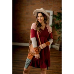 So Soft Color Blocked Tunic Cardigan -Women's Clothing Store BB 4080 f948ebac c378 4229 9043 b13525bf66d2