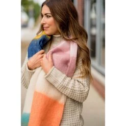 Vibrant Block Dipped Scarf 26 Vibrant Block Dipped Scarf -Women's Clothing Store BB 4124 7d54f55a b545 4b25 84de 6b5883777939