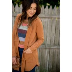 Sweatshirt Tie Jacket -Women's Clothing Store BB 4139