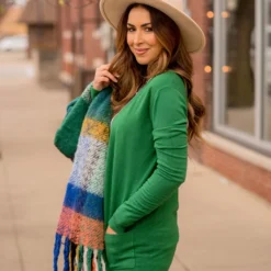 Betsey's Super Soft Pocket Tunic Cardigan -Women's Clothing Store BB 4145