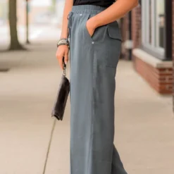 Classy Relaxed Large Pocket Pants -Women's Clothing Store BB 4153 e7881958 1d49 4bf0 babe 8927959001a5 747578