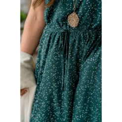 Speckled Tie Waist Tank Dress -Women's Clothing Store BB 4178 a4415326 fa04 4437 b8fe 1f34c8059684