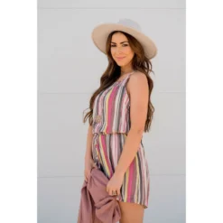 Color Stripe Romper 18 Color Stripe Romper -Women's Clothing Store BB 4188 d347a8dc 8023 4c15 abb1 2f4802f2d702