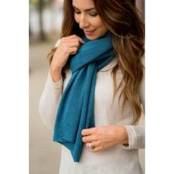 Basic Knit Scarf -Women's Clothing Store BB 4195 34808278 d328 46e6 b18e e8087dee2c27