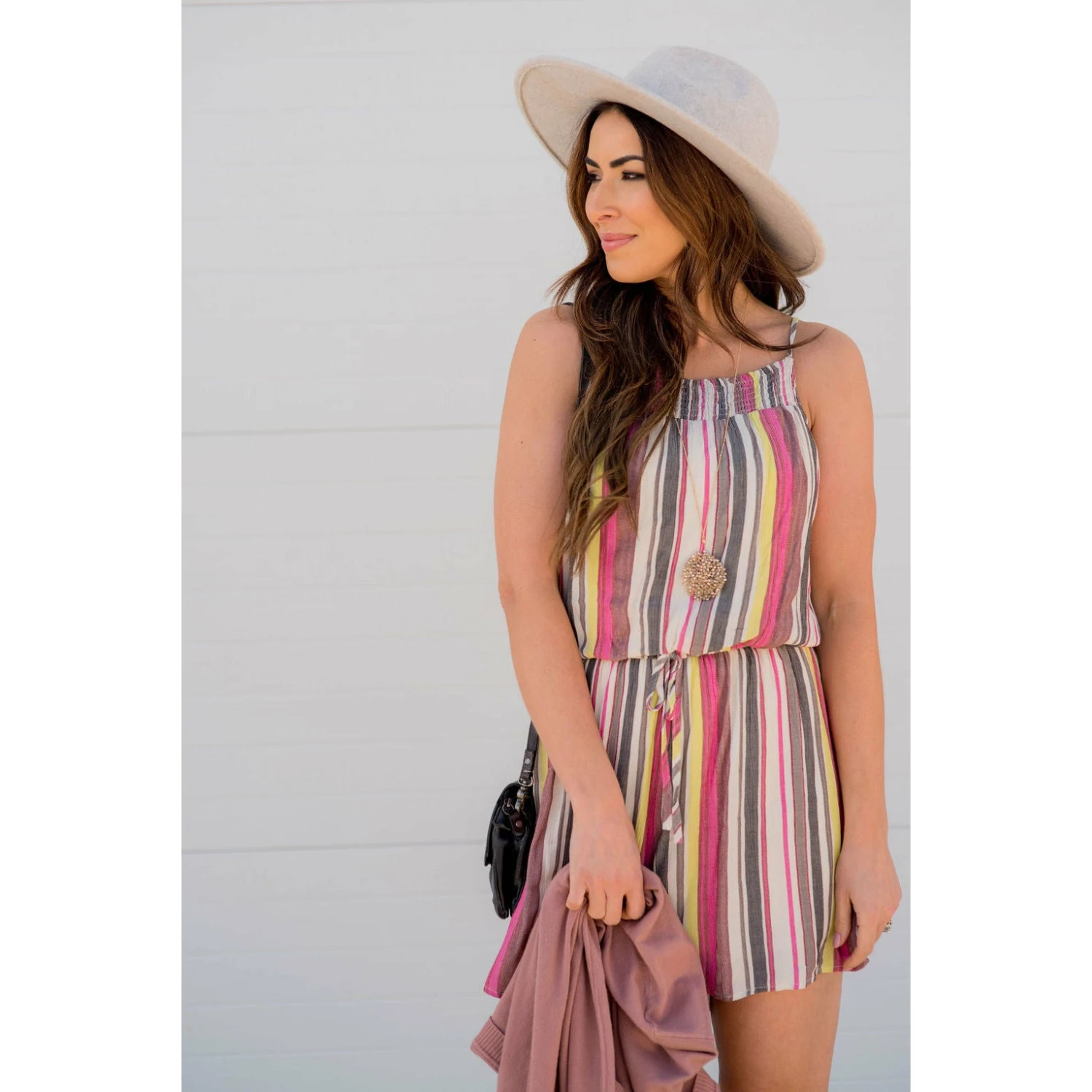 Color Stripe Romper 1 Color Stripe Romper