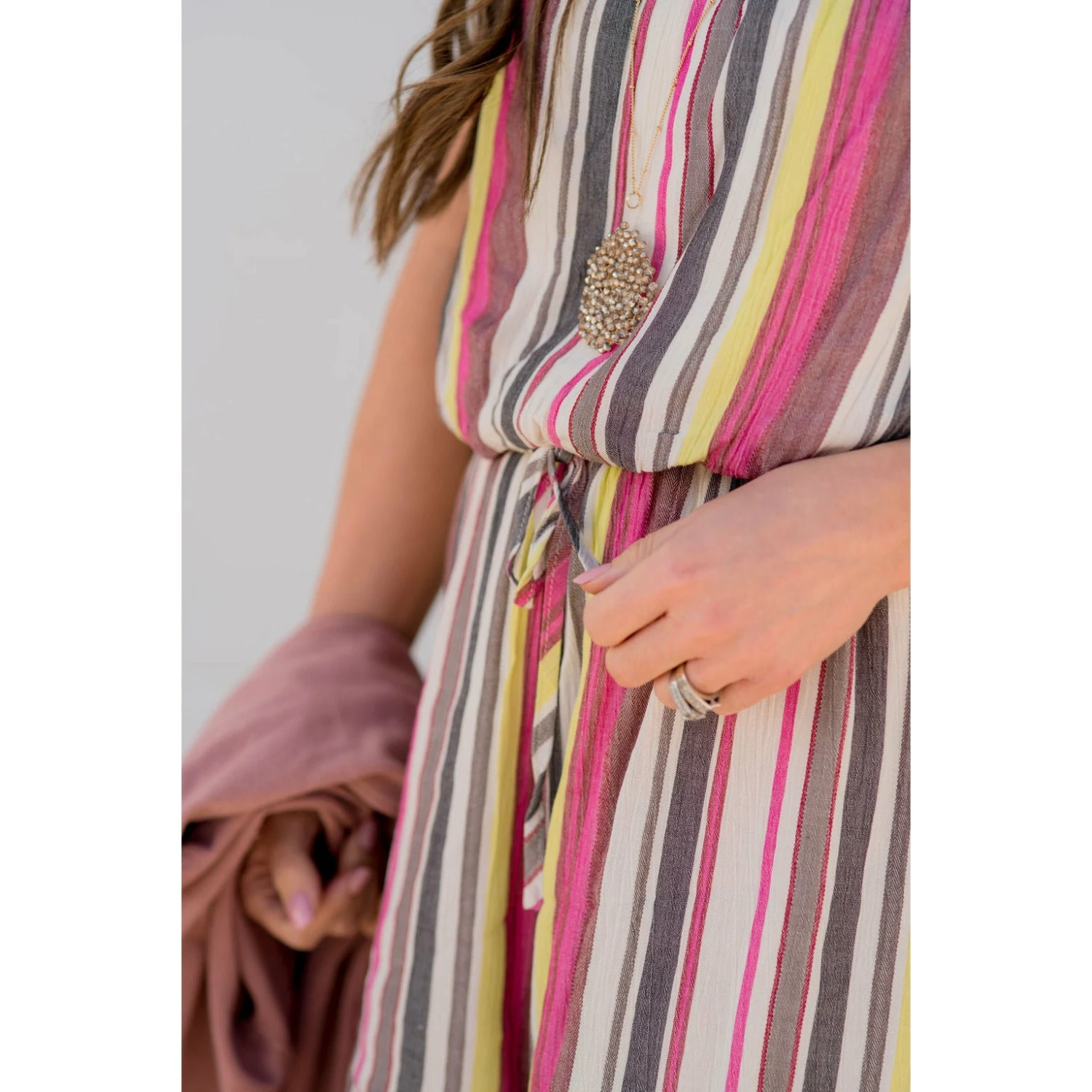 Color Stripe Romper 6 Color Stripe Romper - Image 6