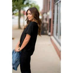 Betsey's Cinch Neck Blouse -Women's Clothing Store BB 4234 79460d8a 355f 4f99 b7ed 042082a424f5