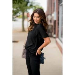 Betsey's Cinch Neck Blouse -Women's Clothing Store BB 4236 a3a729b2 3861 467b 8082 b1719cf24427